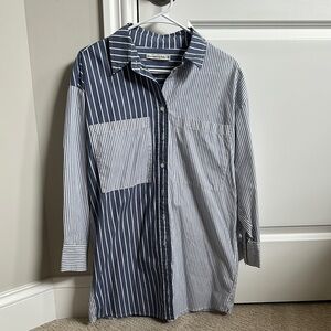 Abercrombie Poplin Shirt Dress